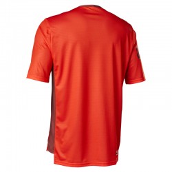 KOSZULKA ROWEROWA FOX DEFEND MOTH FLUO RED  ENDURO CROSS