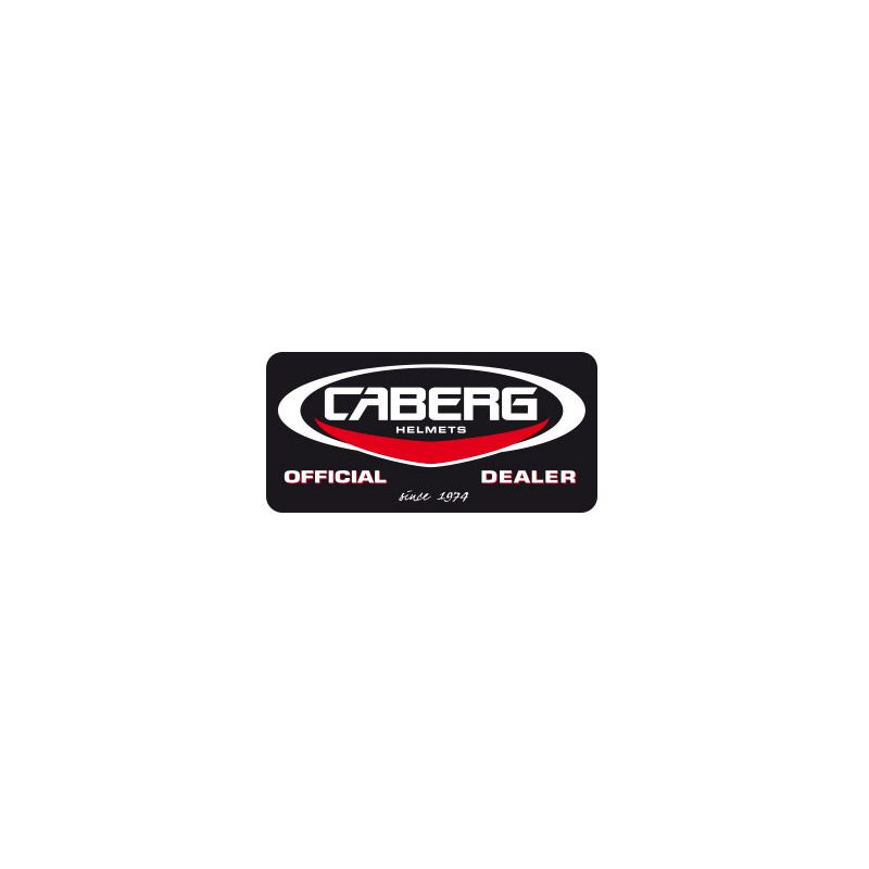 CABERG MATERIAŁ PROMO NAKLEJKA NA DRZWI 30X18CM Z LOGIEM CABERG