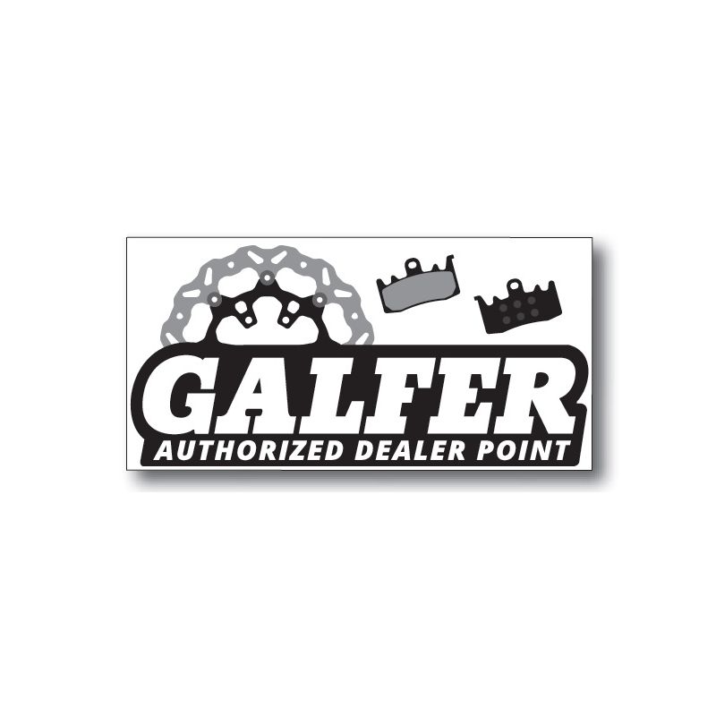 GALFER NAKLEJKA DUŻA AUTORYZOWANY DEALER 30CM
