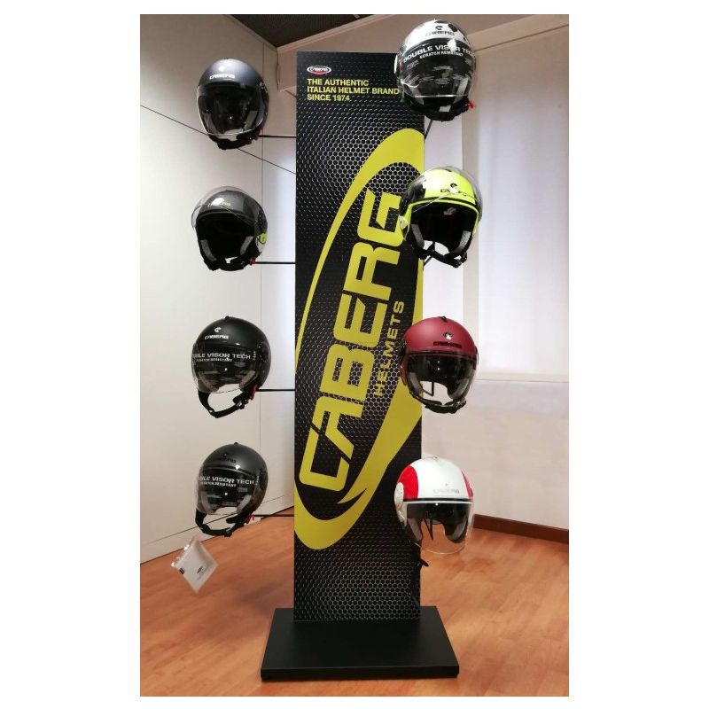CABERG MATERIAŁ PROMO STOJAK (DISPLAY) NA 8 KASKÓW CABERG