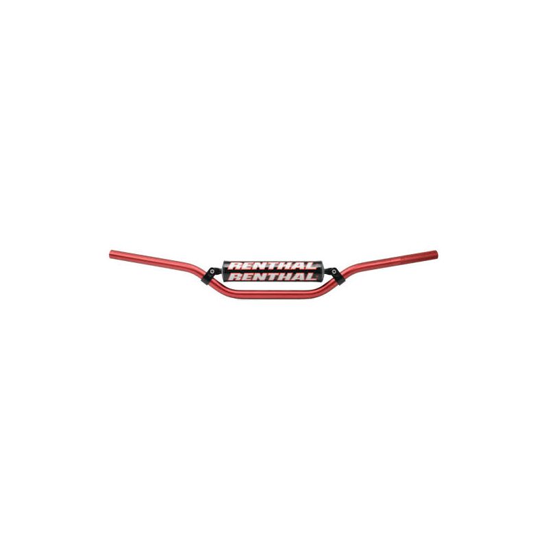 RENTHAL KIEROWNICA 7/8 CALA (22MM) MX HANDLEBAR RED REED / WINDHAM PAD