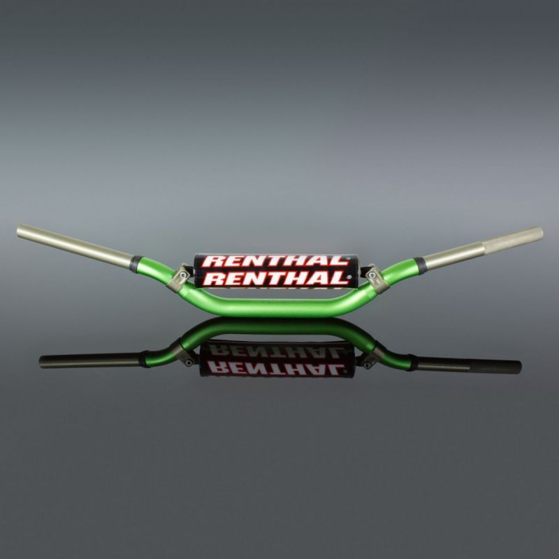 RENTHAL KIEROWNICA 1,1/8 CALA (28,6MM) MX TWINWALL 996 HANDLEBAR GREEN