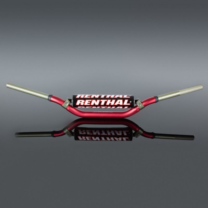 RENTHAL KIEROWNICA 1,1/8 CALA (28,6MM) MX TWINWALL 997 HANDLEBAR RED C