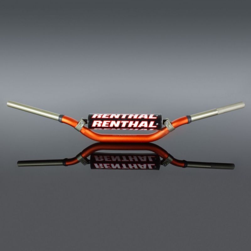 RENTHAL KIEROWNICA 1,1/8 CALA (28,6MM) MX TWINWALL 998 HANDLEBAR ORANG