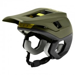 KASK ROWEROWY FOX DROPFRAME PRO OLIVE GREEN  ENDURO CROSS