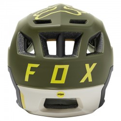 KASK ROWEROWY FOX DROPFRAME PRO OLIVE GREEN  ENDURO CROSS