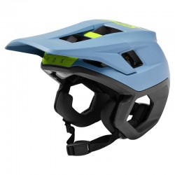 KASK ROWEROWY FOX DROPFRAME PRO DUSTY BLUE  ENDURO CROSS