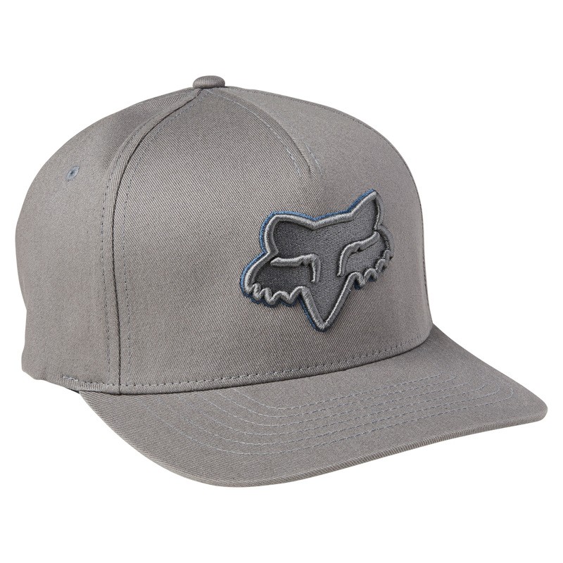 CZAPKA Z DASZKIEM FOX EPICYCLE FLEXFIT 2.0 GREY/BLUE  ENDURO CROSS