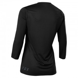 KOSZULKA ROWEROWA FOX LADY FLEXAIR 3/4 BLACK  ENDURO CROSS