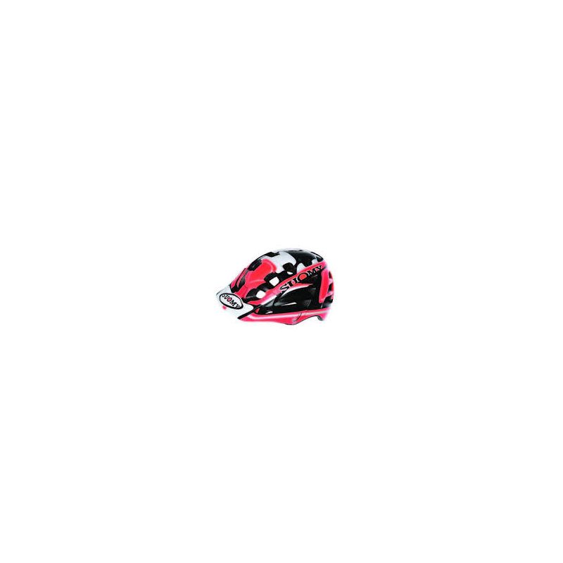 SUOMY WYPRZEDAŻ KASK ROWEROWY ENDURO / MTB SCRAMBER S-LINE WHITE/RED 