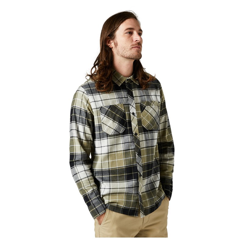 KOSZULA FOX GRAINZ UTILITY FLANNEL BARK  ENDURO CROSS