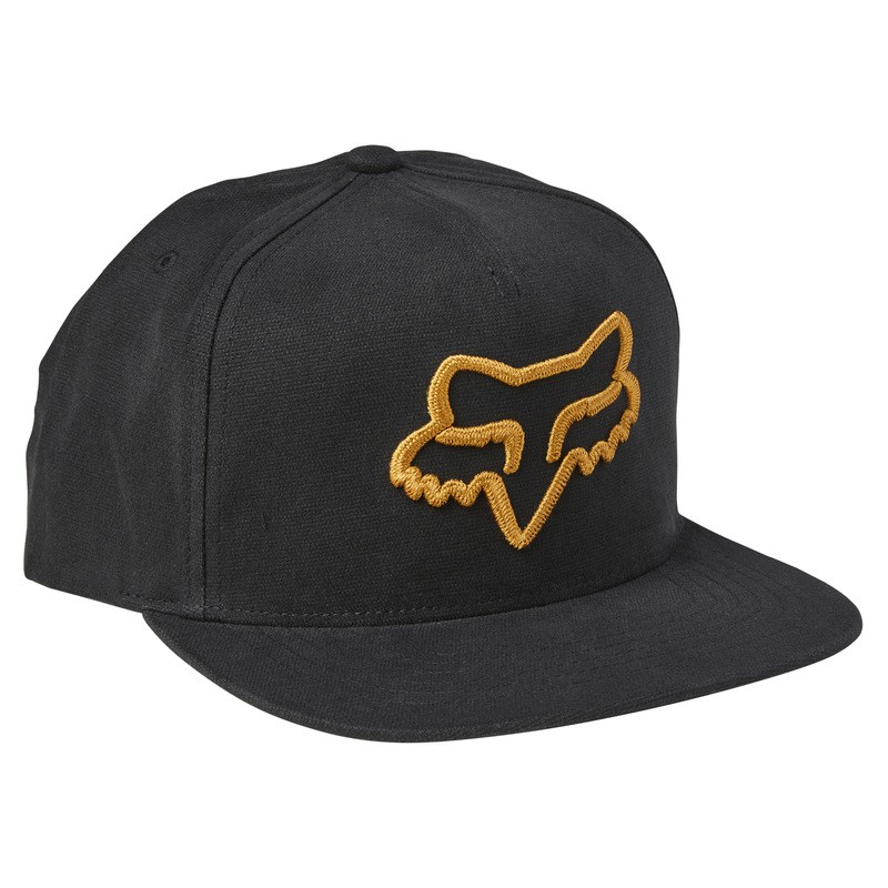 CZAPKA Z DASZKIEM FOX INSTILL SNAPBACK 2.0 BLACK/YELLOW  ENDURO CROSS