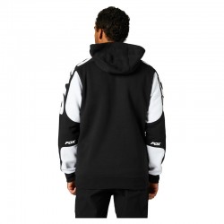 BLUZA Z KAPTUREM FOX KARRERA BLACK  ENDURO CROSS