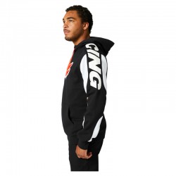 BLUZA Z KAPTUREM FOX KARRERA BLACK  ENDURO CROSS
