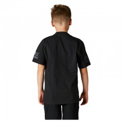 T-SHIRT FOX JUNIOR KARRERA BLACK  ENDURO CROSS