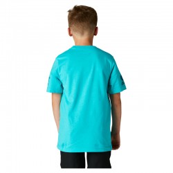 T-SHIRT FOX JUNIOR KARRERA TEAL  ENDURO CROSS