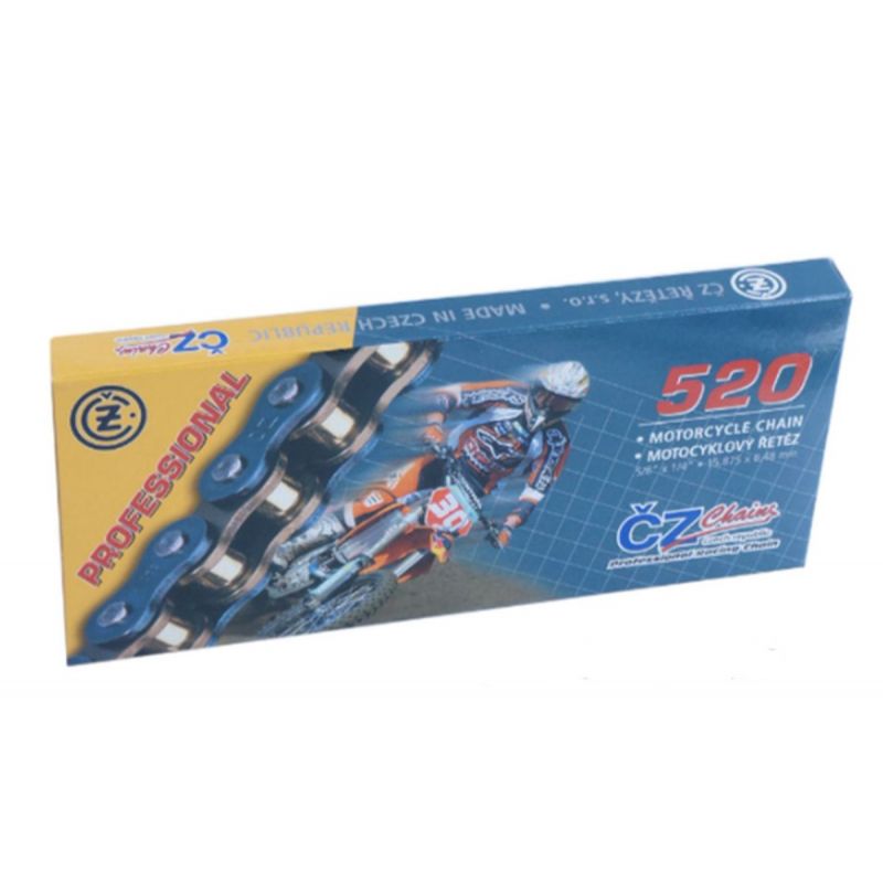 CZ ŁAŃCUCH NAPĘDOWY 520 EC (116 OGNIW) MOTOCROSS DO 550 CCM (38,0 K