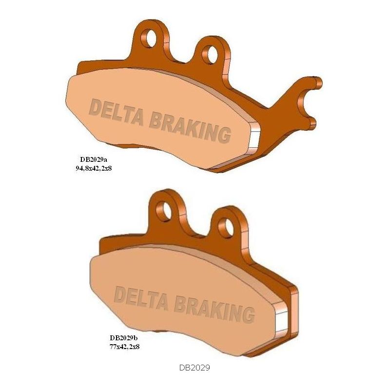 DELTA BRAKING KLOCKI HAMULCOWE KH374