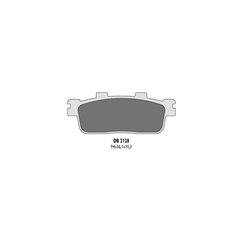 DELTA BRAKING KLOCKI HAMULCOWE KH427 SKUTERY DAELIM, KYMCO, SYM, TGB T