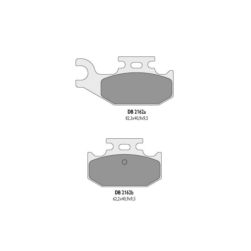 DELTA BRAKING KLOCKI HAMULCOWE KH428 YAMAHA YFM 700 RAPTOR TYŁ - ZAST
