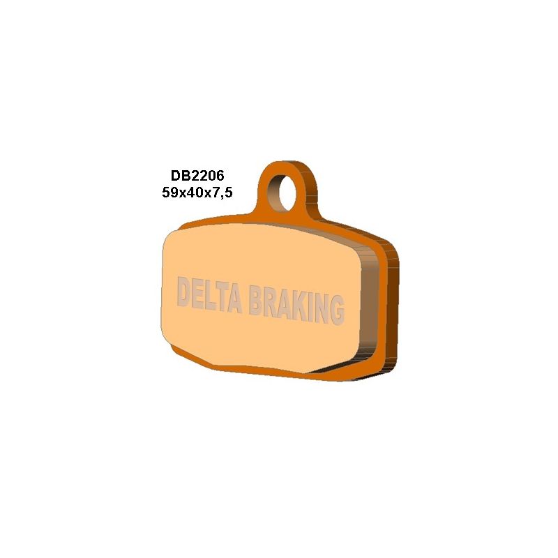 DELTA BRAKING KLOCKI HAMULCOWE KH612 KTM SX85 `12-20 PRZÓD - ZASTĘPU