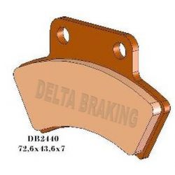 DELTA BRAKING KLOCKI HAMULCOWE KH232 QUADZILLA, POLARIS TYŁ