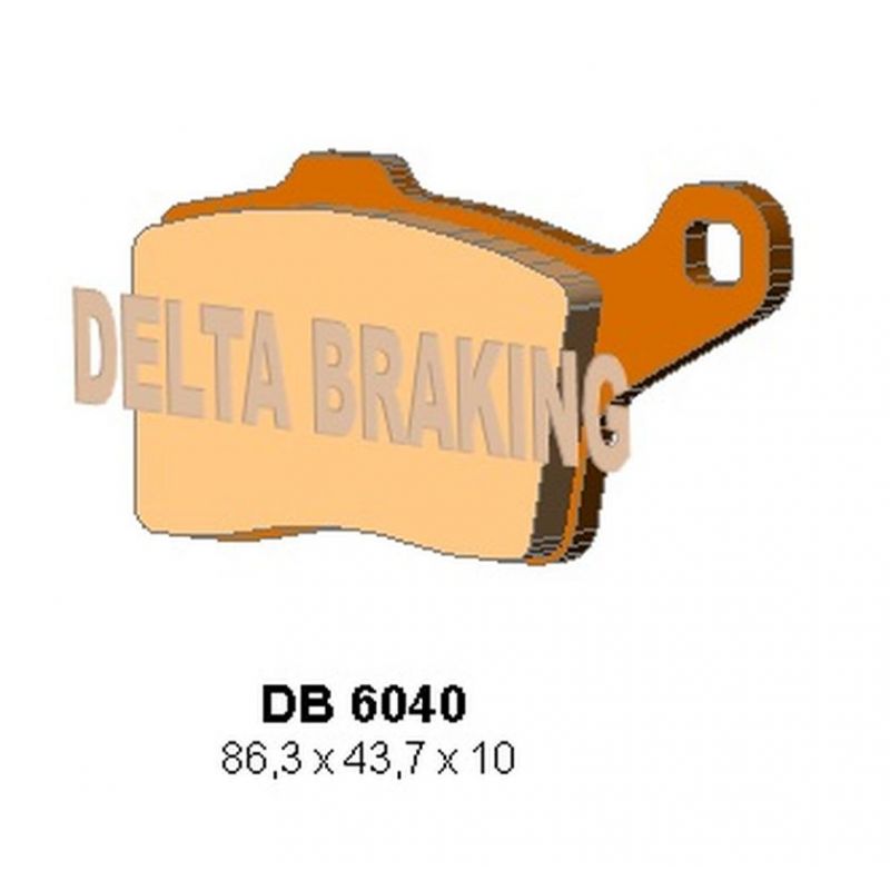 DELTA BRAKING KLOCKI HAMULCOWE SKI DOO SNOWMOBILE