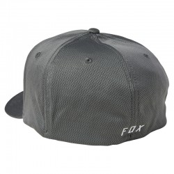 CZAPKA Z DASZKIEM FOX LITHOTYPE FLEXFIT 2.0 GREY/WHITE  ENDURO CROSS