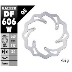 GALFER TARCZA HAMULCOWA PRZÓD KTM SX/EX, HUSABERG,HUSQVARNA,GAS GAS W