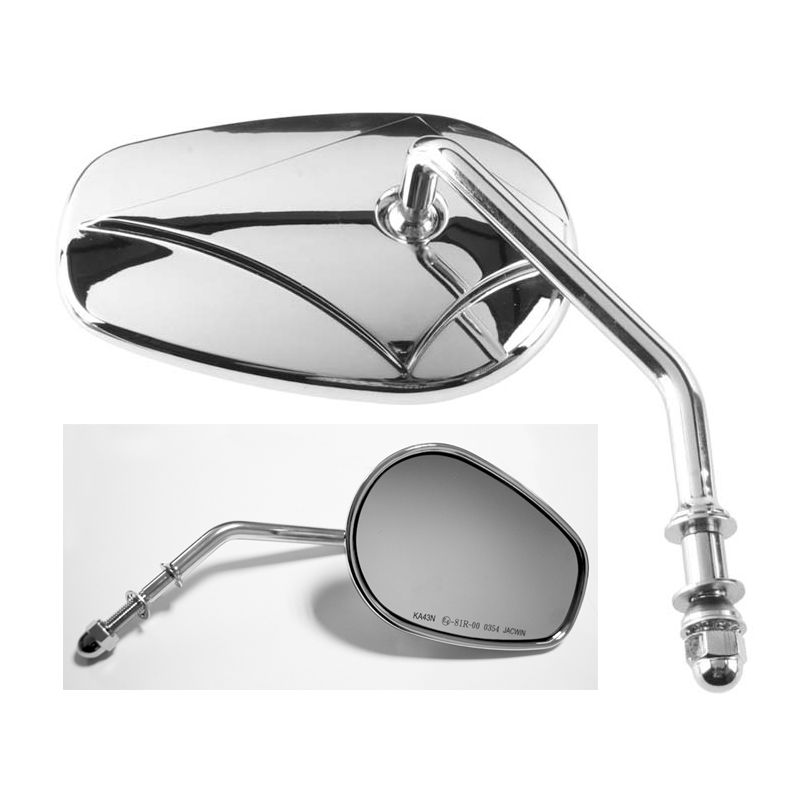 VICMA LUSTERKO HARLEY DAVIDSON 03 PRAWE, CHROM GWINT M10 (E412D)