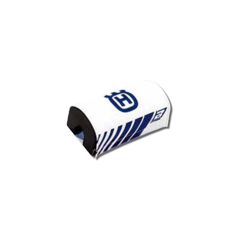 BLACKBIRD OSŁONA KIEROWNICY PRO TAPER (28MM) LOGO HUSQVARNA KOLOR BIA