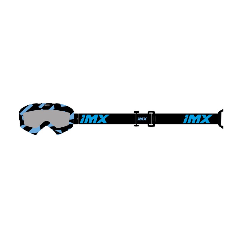GOGLE IMX MUD GRAPHIC BLUE MATT/BLACK - SZYBA CLEAR (1 SZYBA W ZESTAWIE) ENDURO CROSS