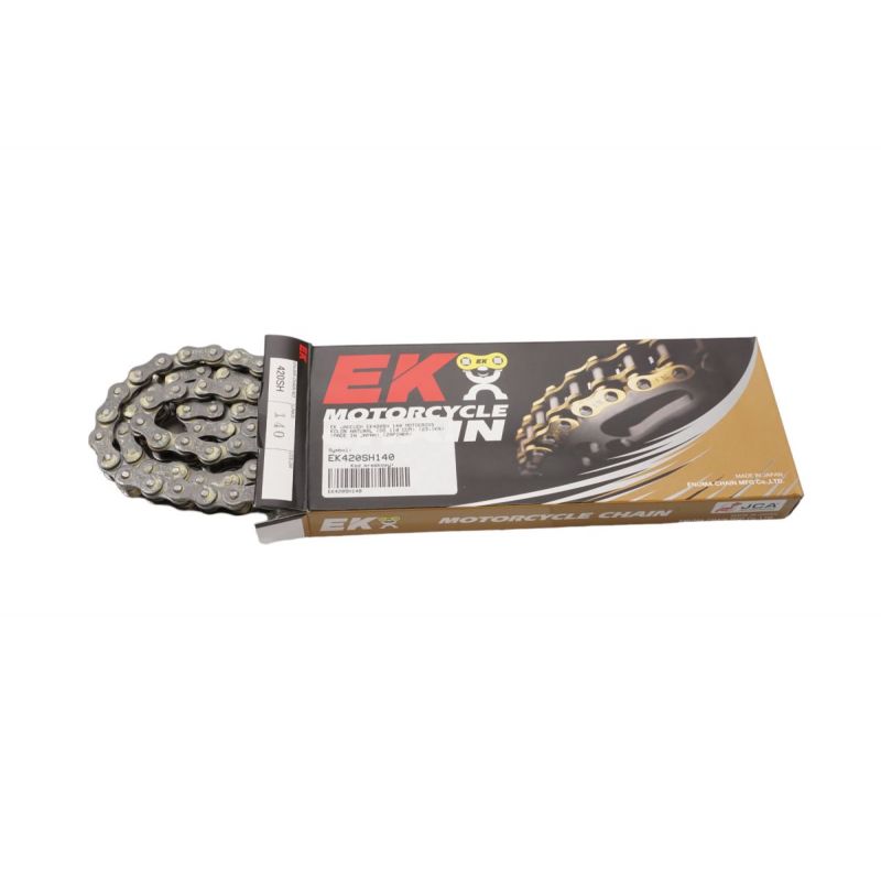 EK ŁAŃCUCH NAPĘDOWY EK420SH 140 MOTOCROSS KOLOR NATURAL (DO 110 CCM