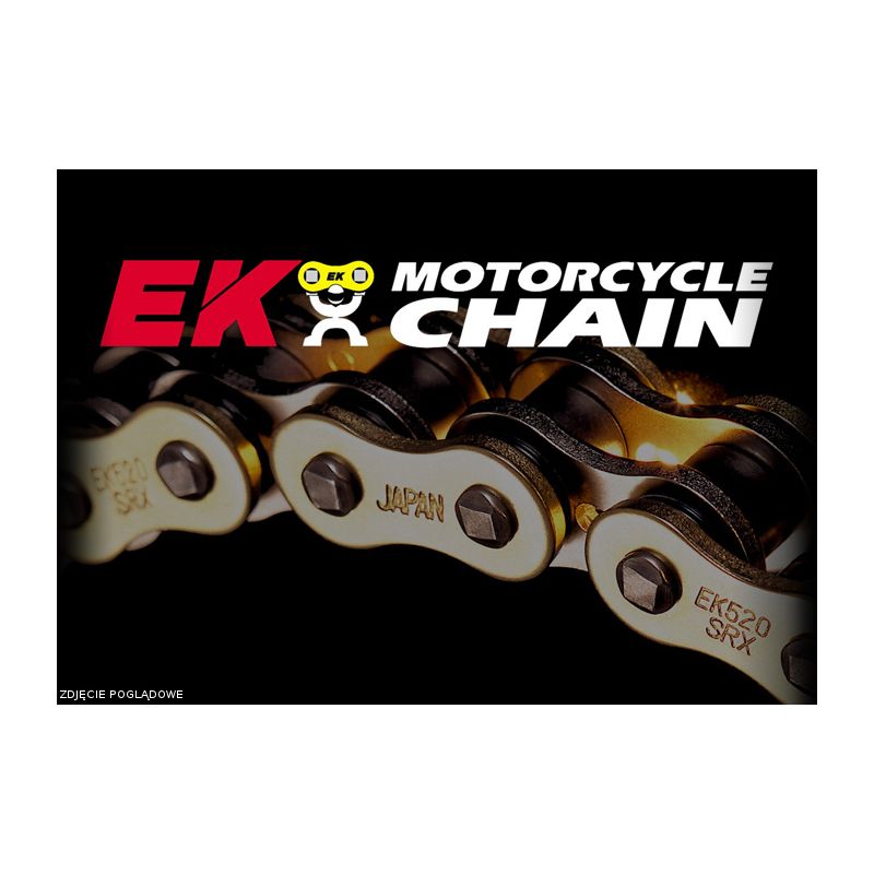 EK ŁAŃCUCH NAPĘDOWY EK525UVX X-RING (OGNIWO) (MADE IN JAPAN)