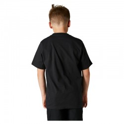 T-SHIRT FOX JUNIOR PINNACLE BLACK  ENDURO CROSS