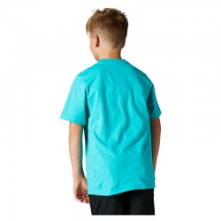 T-SHIRT FOX JUNIOR PINNACLE TEAL  ENDURO CROSS