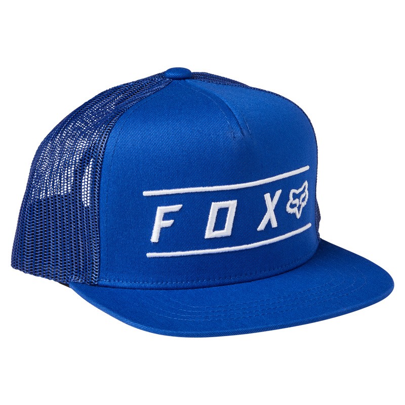 CZAPKA Z DASZKIEM FOX JUNIOR PINNACLE SNAPBACK MESH ROY BLUE  ENDURO CROSS