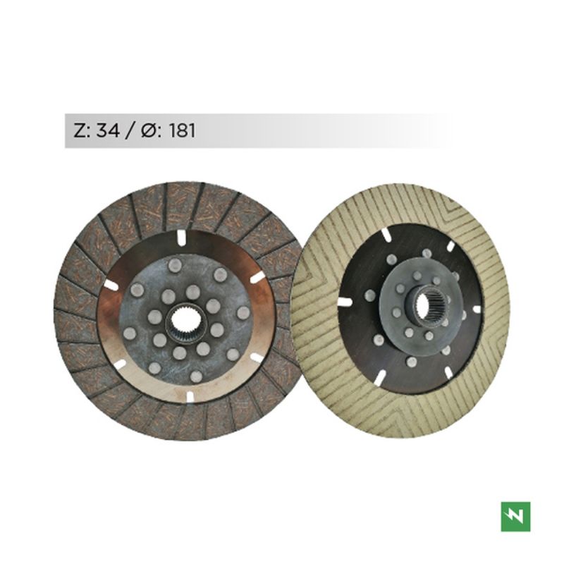 NEWFREN TARCZE SPRZĘGŁOWE BMW R 50/60/75/80/100 (MCC601) (SUCHE SPRZ