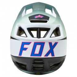 KASK ROWEROWY FOX PROFRAME GRAPHIC 2 WHITE  ENDURO CROSS