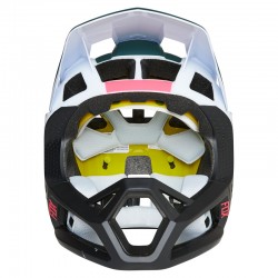 KASK ROWEROWY FOX PROFRAME GRAPHIC 2 WHITE  ENDURO CROSS