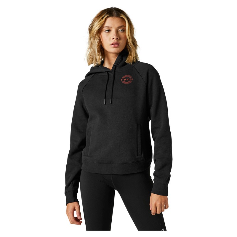 BLUZA Z KAPTUREM FOX LADY PROXIMAH BLACK  ENDURO CROSS