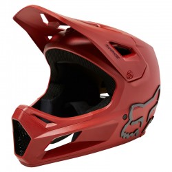 KASK ROWEROWY FOX RAMPAGE RED  ENDURO CROSS