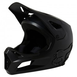 KASK ROWEROWY FOX JUNIOR RAMPAGE BLACK/BLACK  ENDURO CROSS