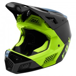 KASK ROWEROWY FOX RAMPAGE PRO CARBON FUEL DUSTY BLUE  ENDURO CROSS