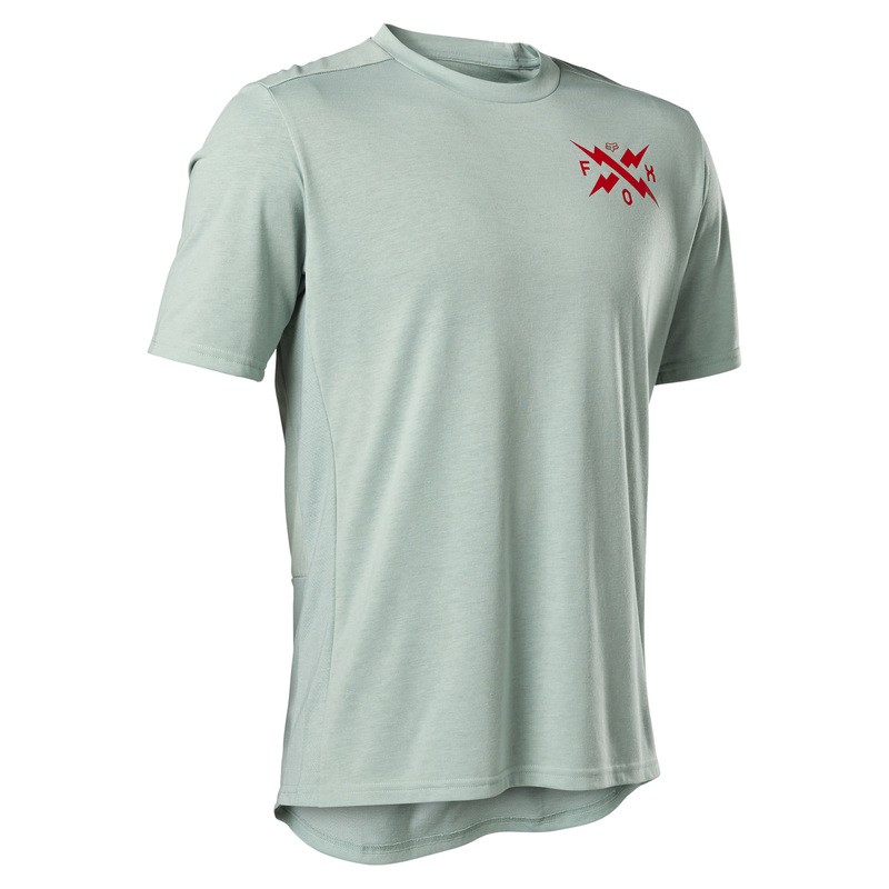 KOSZULKA ROWEROWA FOX RANGER DR CALIBRATED EUCALYPTUS  ENDURO CROSS