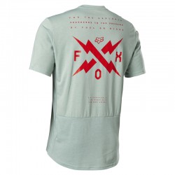 KOSZULKA ROWEROWA FOX RANGER DR CALIBRATED EUCALYPTUS  ENDURO CROSS