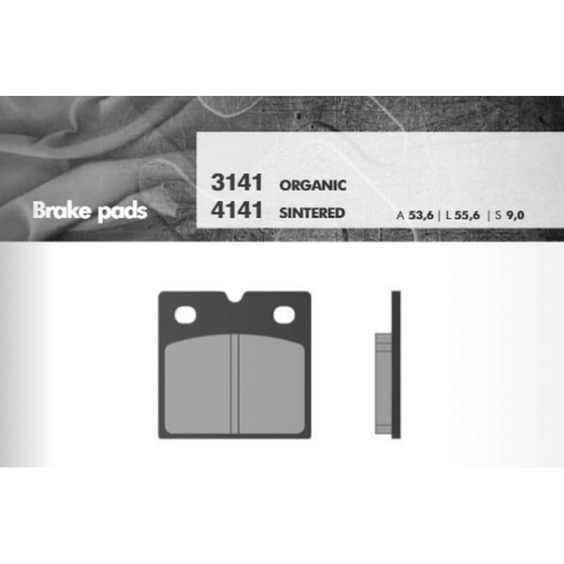 BRENTA KLOCKI HAMULCOWE KH18 PRZÓD (BMW K75/100/1100/1200, R45/65/80/