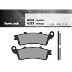 BRENTA KLOCKI HAMULCOWE KH281 / KH261 SPIEK METALICZNY (ZŁOTE) (GRUBO