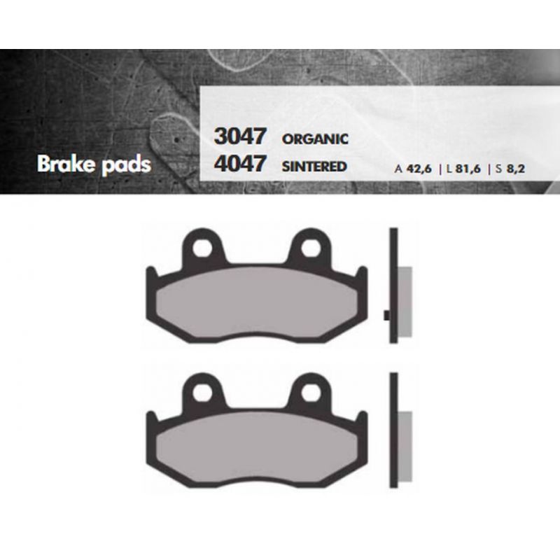 BRENTA KLOCKI HAMULCOWE KH411 SPIEK METALICZNY (ZŁOTE) BURGMAN (FT 40