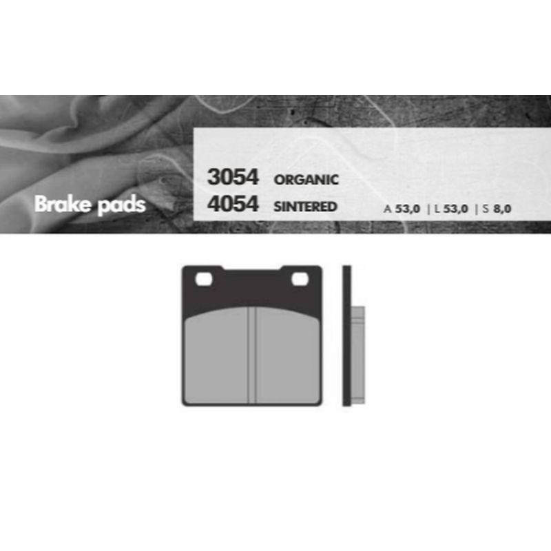 BRENTA KLOCKI HAMULCOWE KH161 SPIEK METALICZNY (ZŁOTE) (KAWASAKI ZXR/